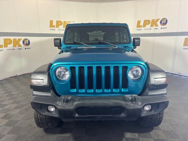 used 2020 Jeep Wrangler Unlimited car, priced at $25,700