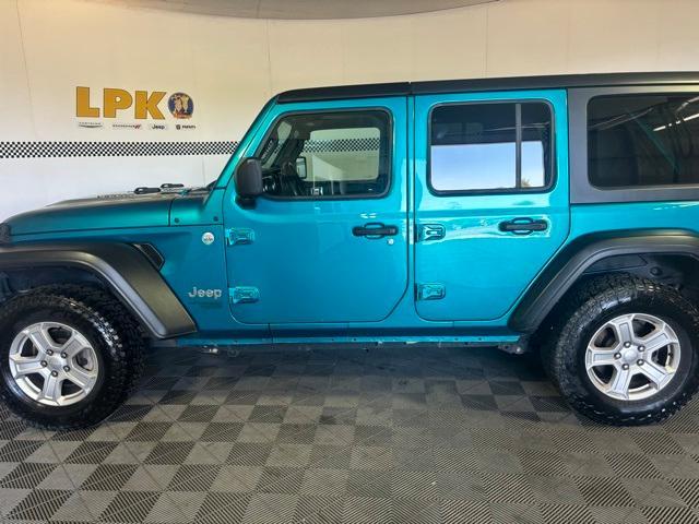 used 2020 Jeep Wrangler Unlimited car, priced at $25,700