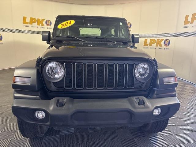 used 2024 Jeep Wrangler car, priced at $32,000