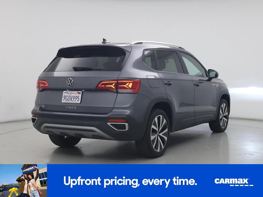 used 2023 Volkswagen Taos car, priced at $20,998