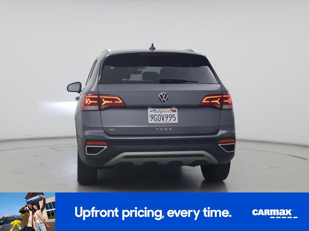 used 2023 Volkswagen Taos car, priced at $20,998