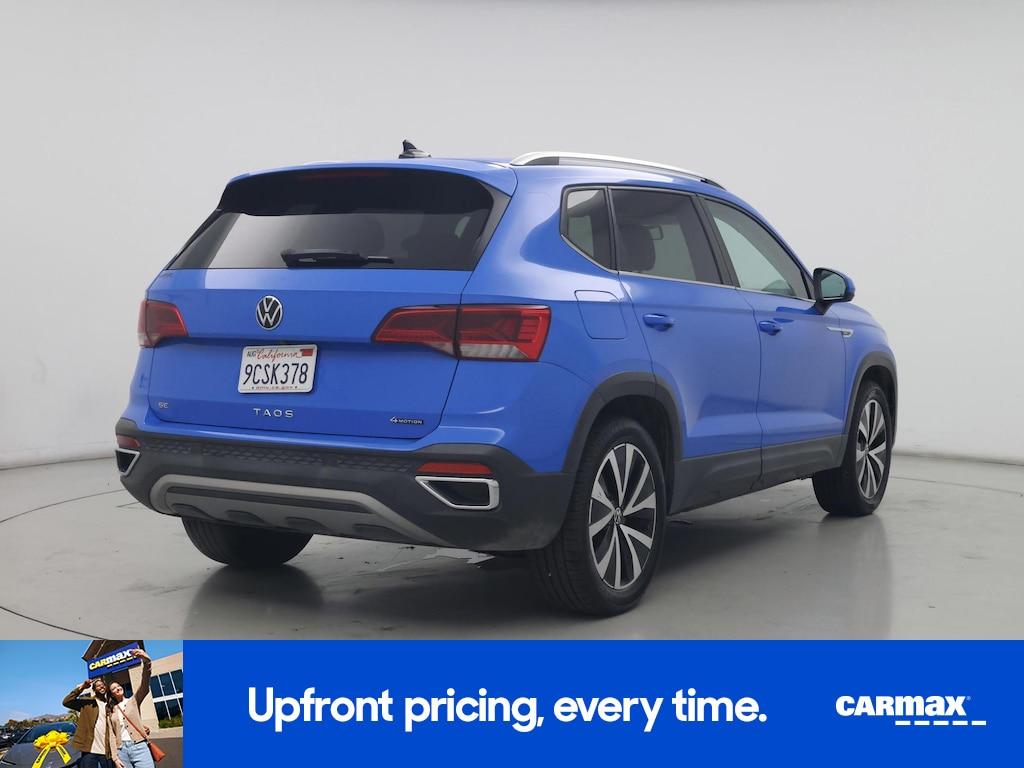 used 2022 Volkswagen Taos car, priced at $19,998