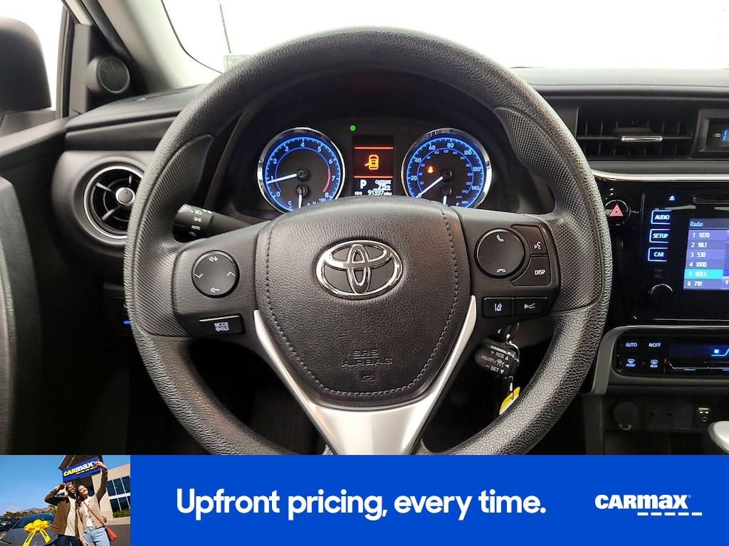 used 2017 Toyota Corolla car, priced at $15,998