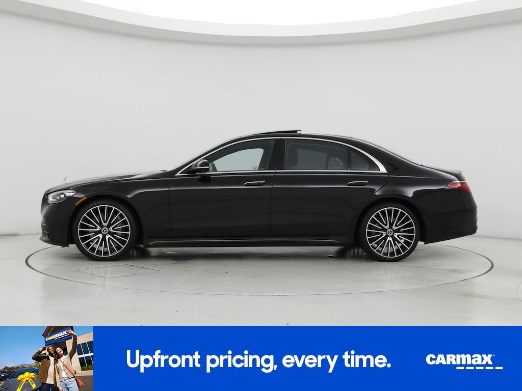 used 2022 Mercedes-Benz S-Class car, priced at $69,998