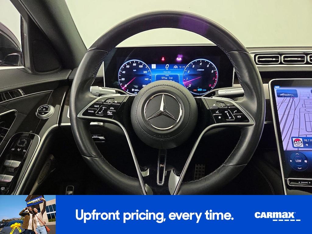 used 2022 Mercedes-Benz S-Class car, priced at $69,998