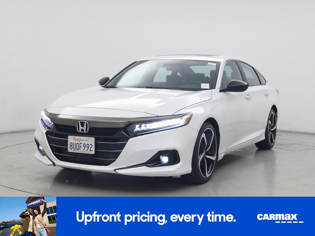 used 2021 Honda Accord car, priced at $27,998