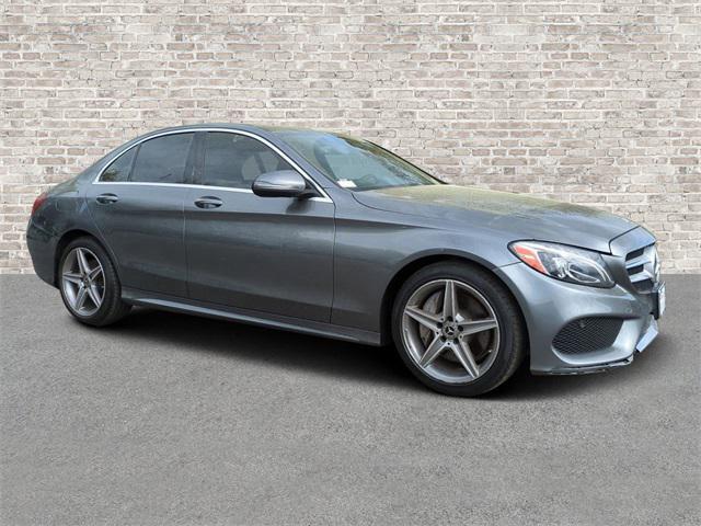 used 2018 Mercedes-Benz C-Class car, priced at $21,496