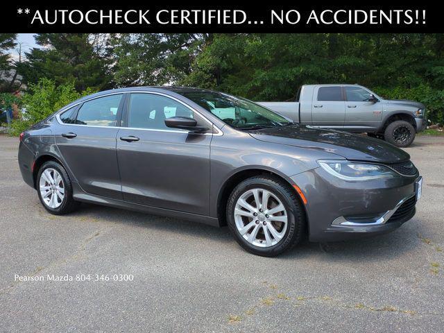 used 2016 Chrysler 200 car, priced at $12,085
