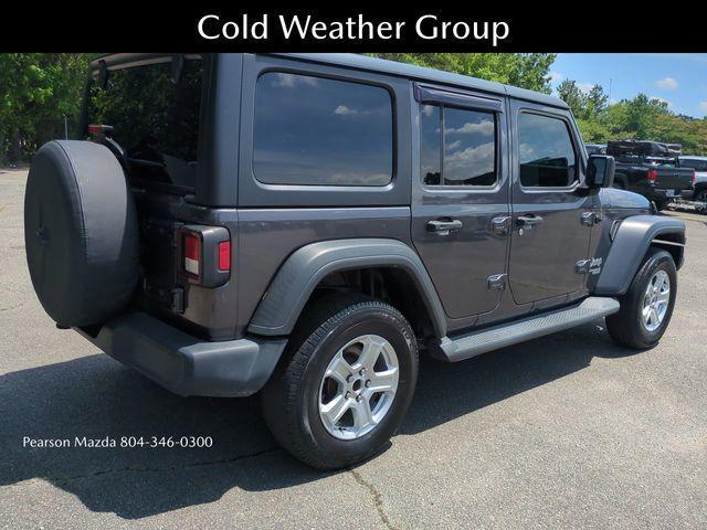 used 2020 Jeep Wrangler Unlimited car, priced at $22,093