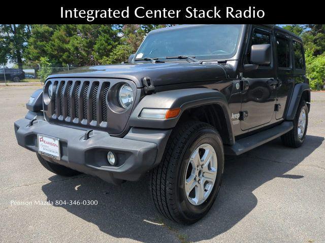 used 2020 Jeep Wrangler Unlimited car, priced at $22,093