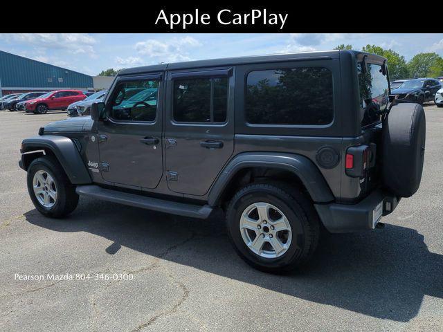 used 2020 Jeep Wrangler Unlimited car, priced at $22,093