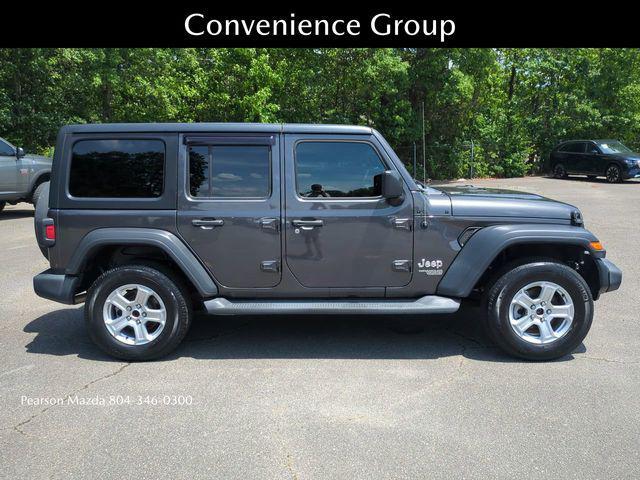 used 2020 Jeep Wrangler Unlimited car, priced at $22,093