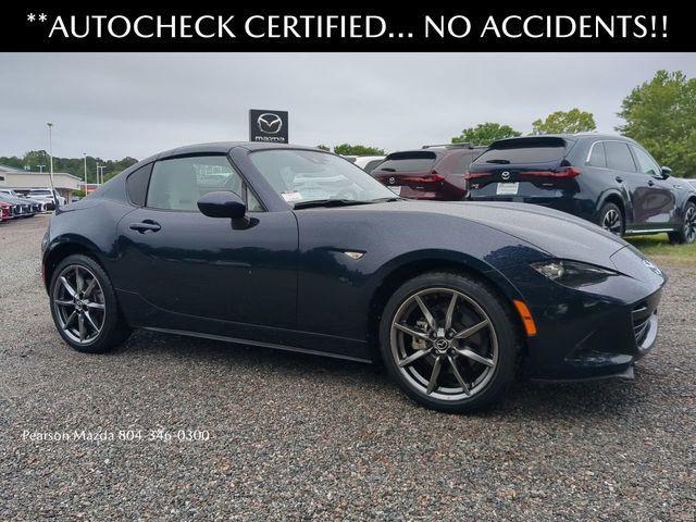 used 2021 Mazda MX-5 Miata RF car, priced at $28,859