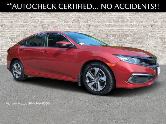 used 2021 Honda Civic car, priced at $21,650