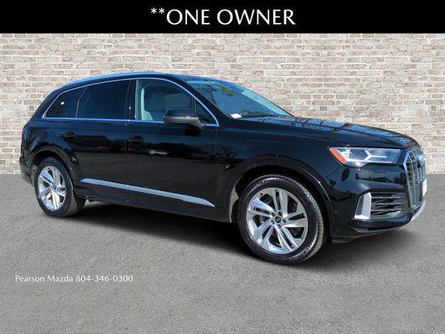 used 2021 Audi Q7 car, priced at $30,000