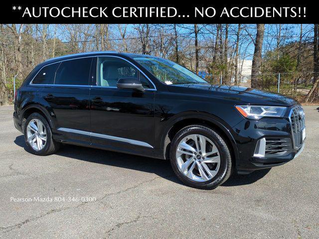 used 2021 Audi Q7 car, priced at $30,000