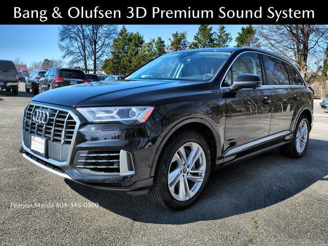 used 2021 Audi Q7 car, priced at $30,000