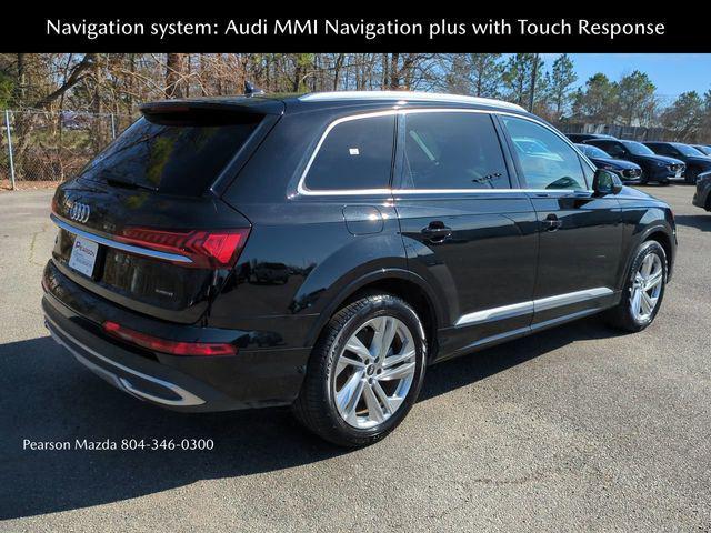 used 2021 Audi Q7 car, priced at $30,000