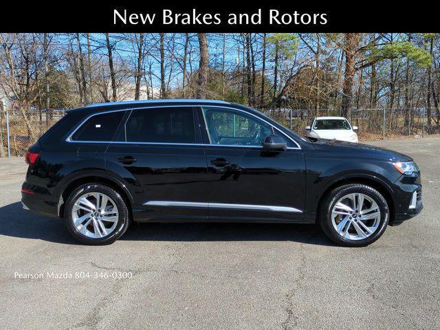 used 2021 Audi Q7 car, priced at $30,000