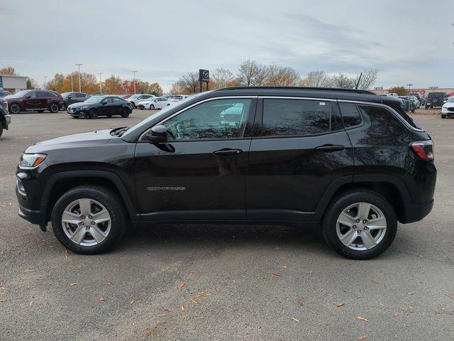 used 2022 Jeep Compass car, priced at $21,223