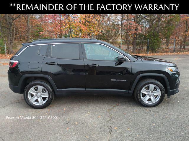 used 2022 Jeep Compass car, priced at $20,489