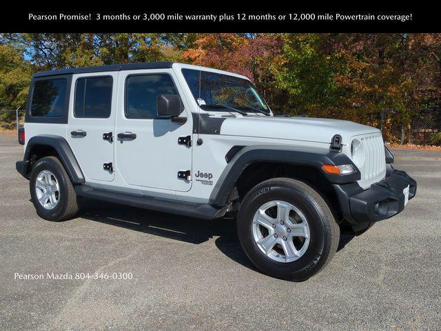 used 2020 Jeep Wrangler Unlimited car, priced at $25,455