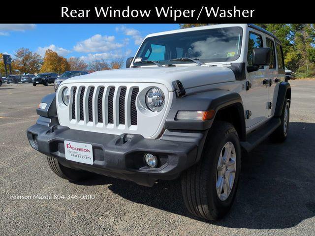 used 2020 Jeep Wrangler Unlimited car, priced at $25,455