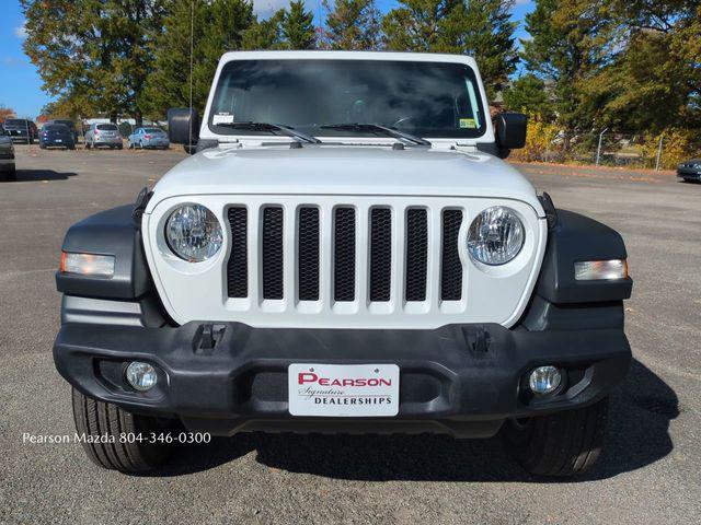 used 2020 Jeep Wrangler Unlimited car, priced at $25,455