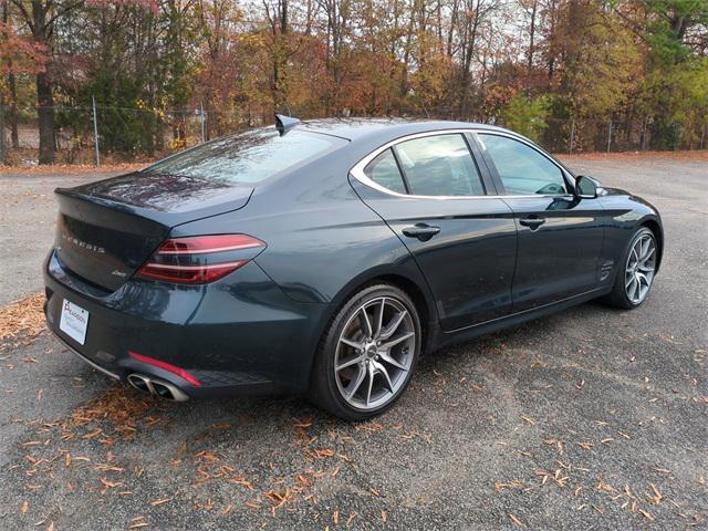 used 2022 Genesis G70 car, priced at $32,500