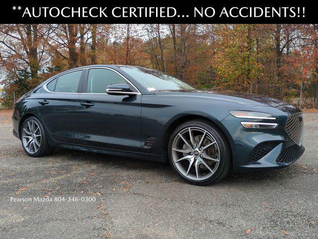 used 2022 Genesis G70 car, priced at $30,413