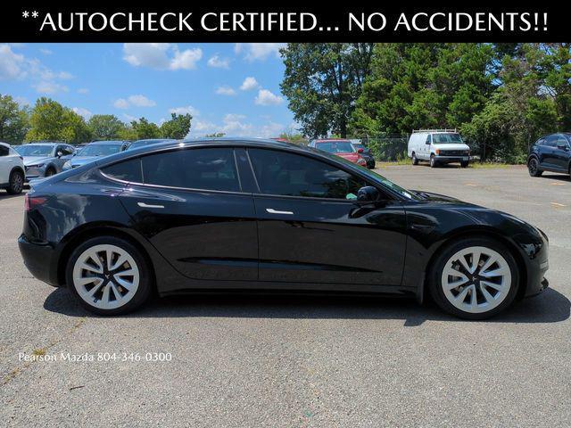 used 2023 Tesla Model 3 car, priced at $28,115