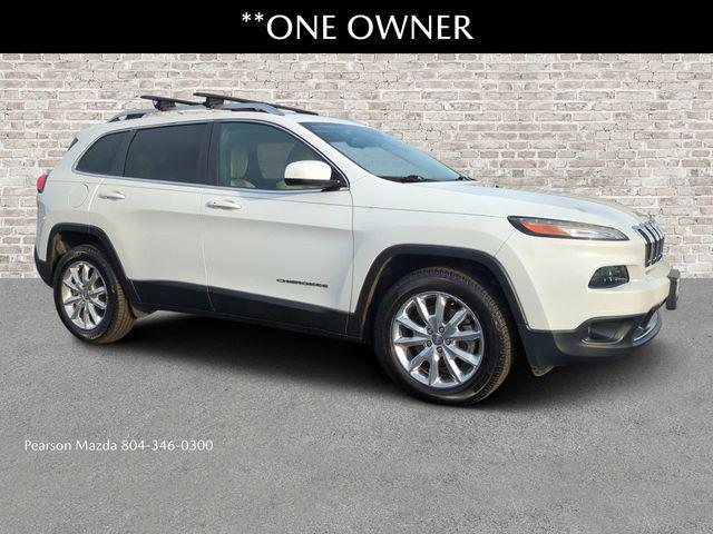 used 2015 Jeep Cherokee car, priced at $14,250