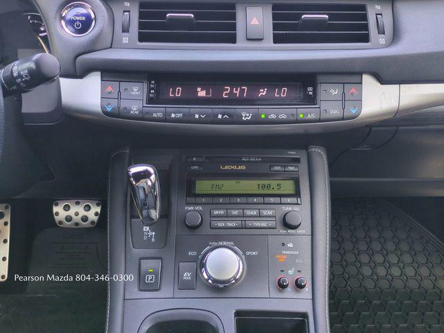 used 2012 Lexus CT 200h car, priced at $12,284