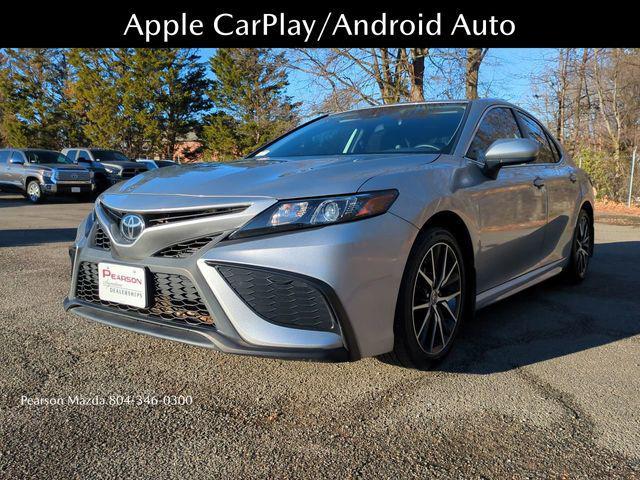 used 2021 Toyota Camry car, priced at $21,605