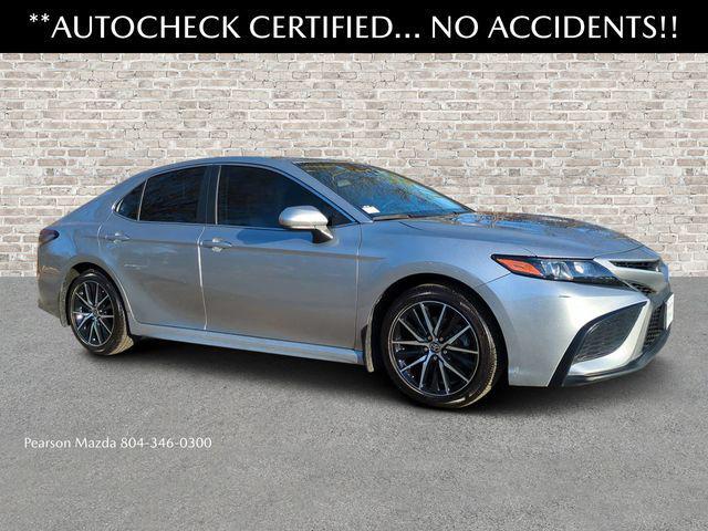 used 2021 Toyota Camry car, priced at $21,605