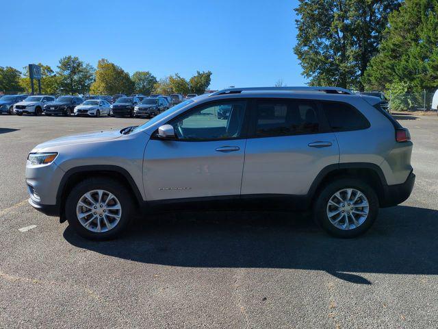 used 2021 Jeep Cherokee car, priced at $19,050