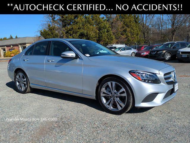 used 2021 Mercedes-Benz C-Class car, priced at $28,309