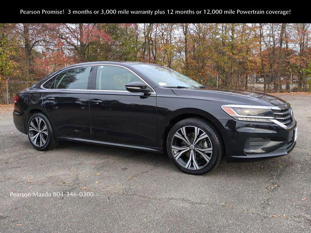 used 2021 Volkswagen Passat car, priced at $16,864