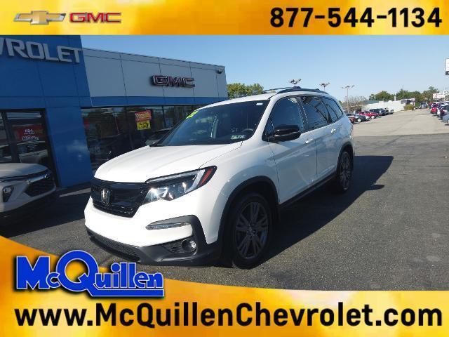used 2022 Honda Pilot car, priced at $29,995