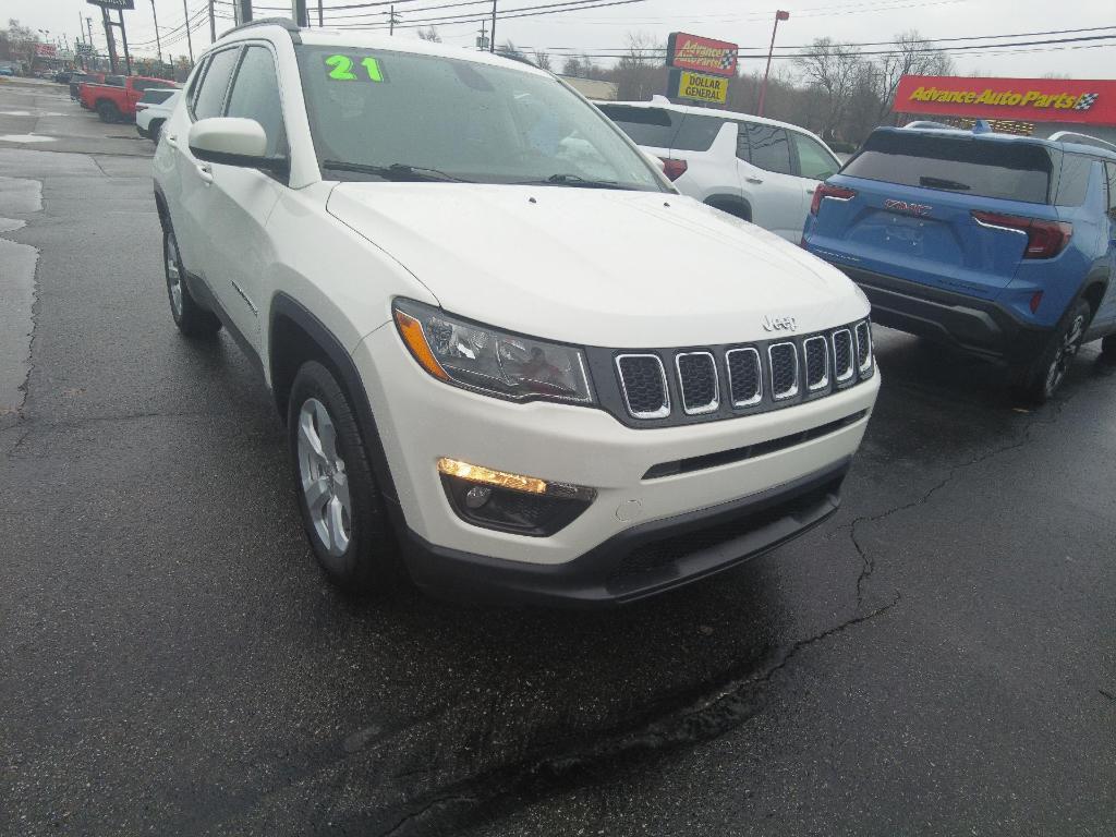 used 2021 Jeep Compass car, priced at $19,900