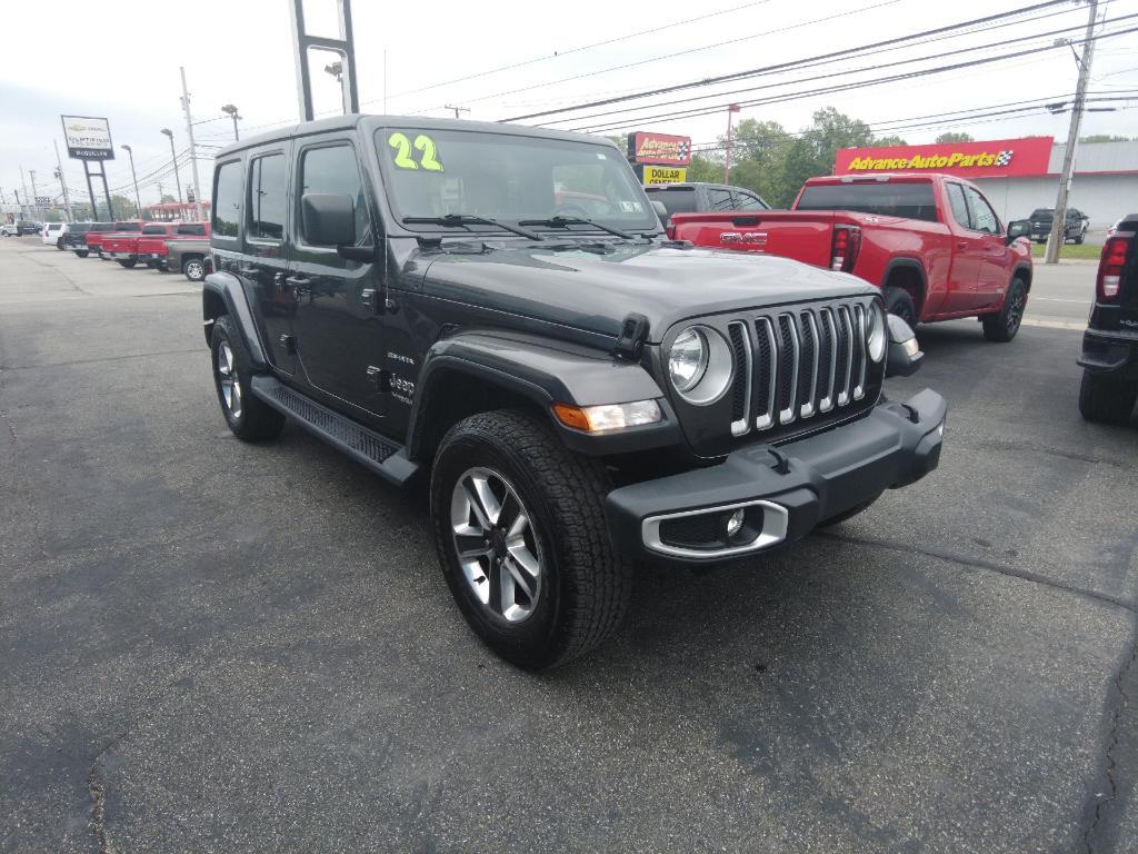 used 2022 Jeep Wrangler Unlimited car, priced at $35,995