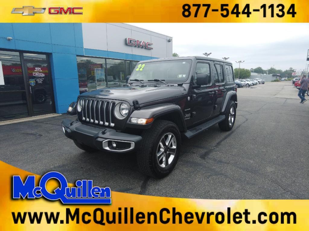 used 2022 Jeep Wrangler Unlimited car, priced at $35,995