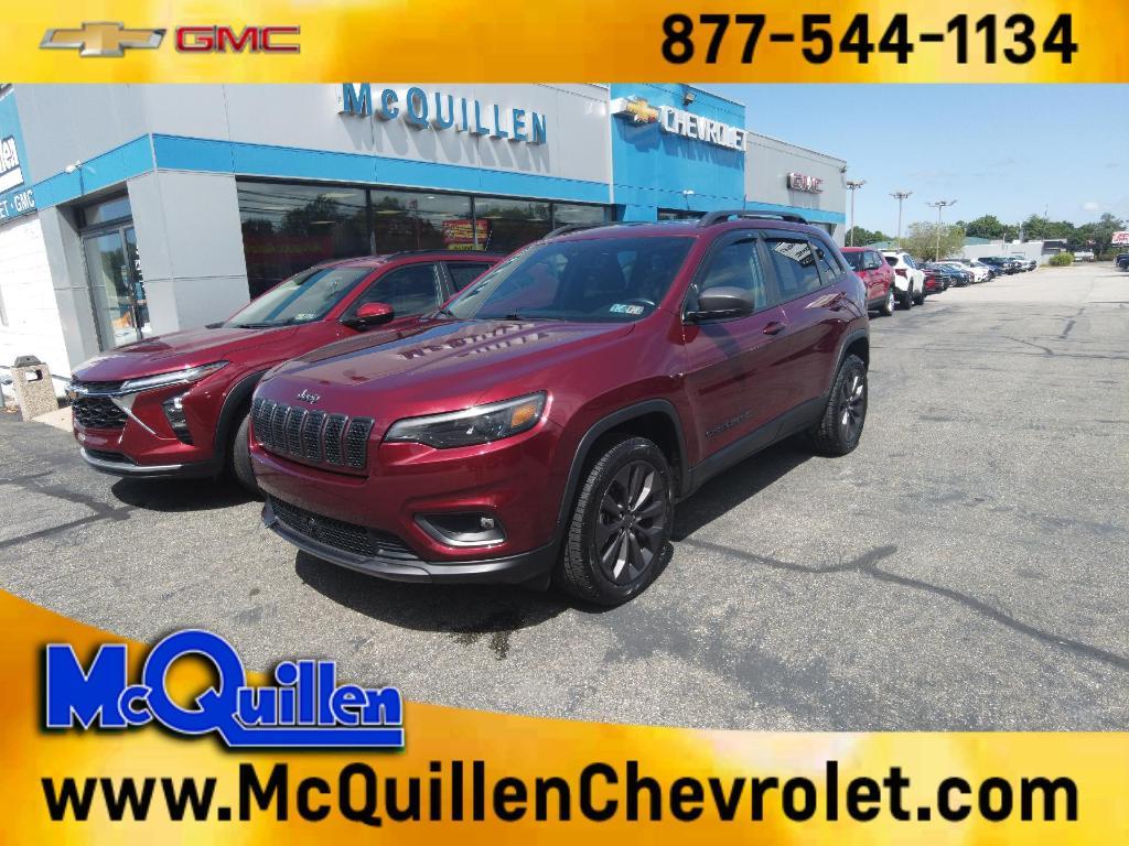 used 2021 Jeep Cherokee car, priced at $23,910