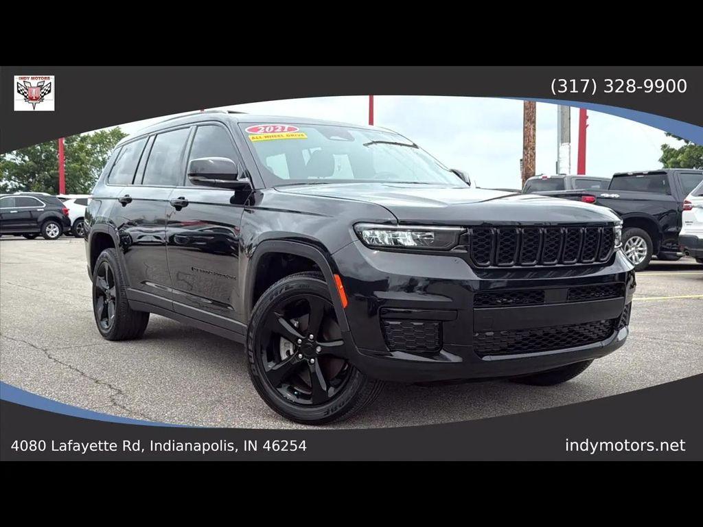 used 2021 Jeep Grand Cherokee L car, priced at $29,995