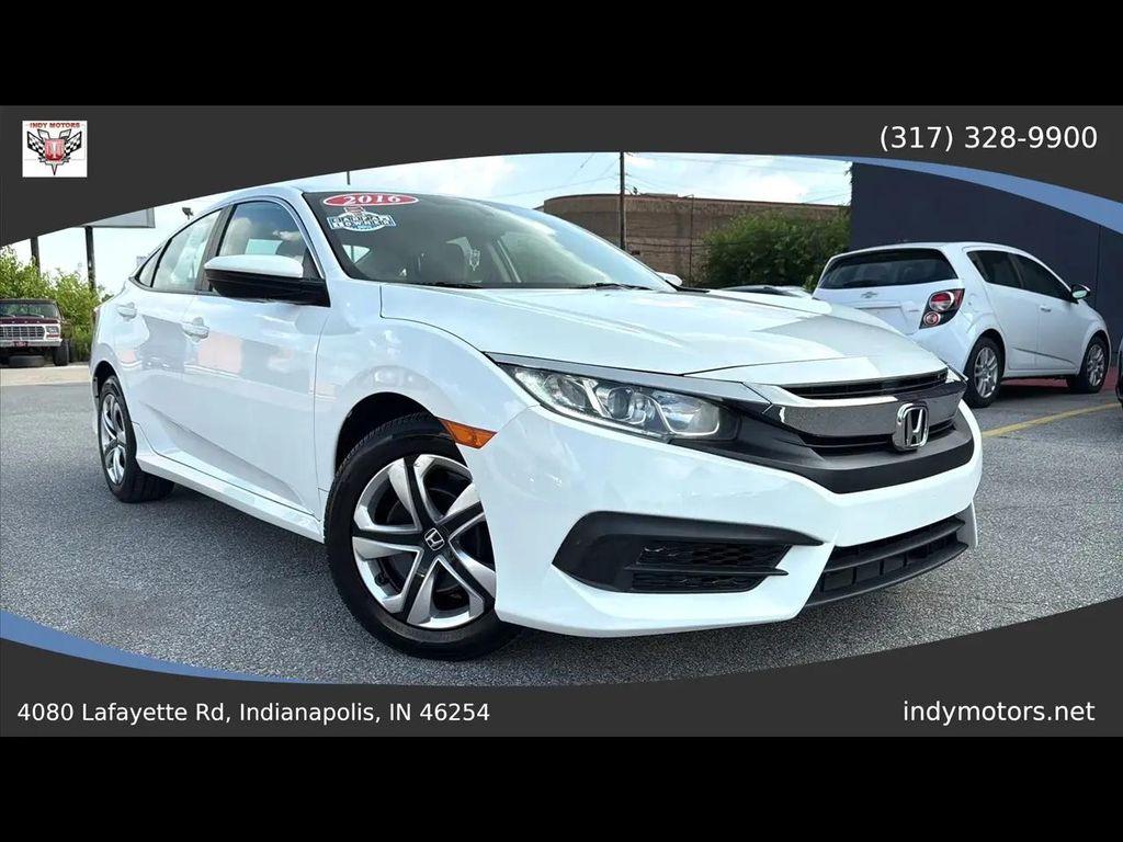 used 2016 Honda Civic car, priced at $9,995