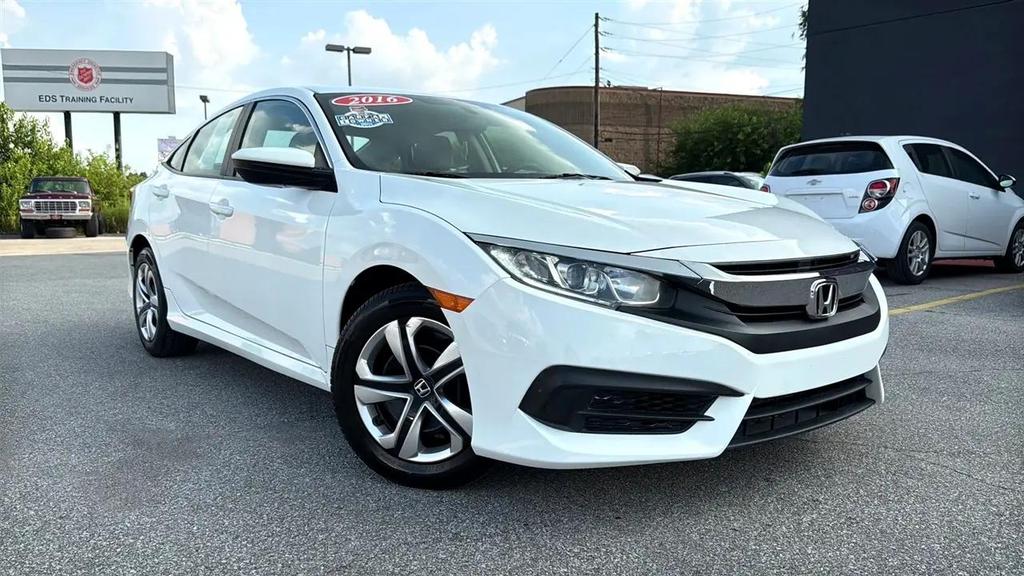 used 2016 Honda Civic car, priced at $9,995