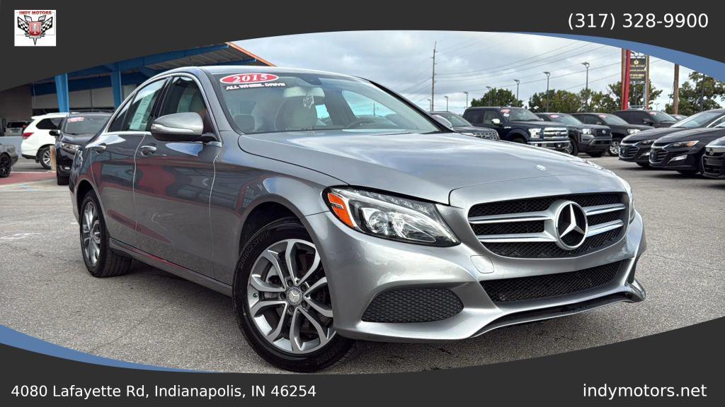 used 2015 Mercedes-Benz C-Class car, priced at $12,995