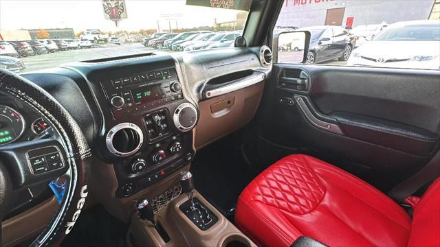 used 2013 Jeep Wrangler Unlimited car, priced at $15,995