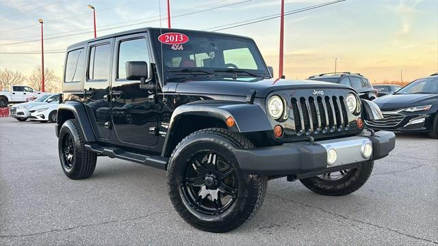 used 2013 Jeep Wrangler Unlimited car, priced at $15,995