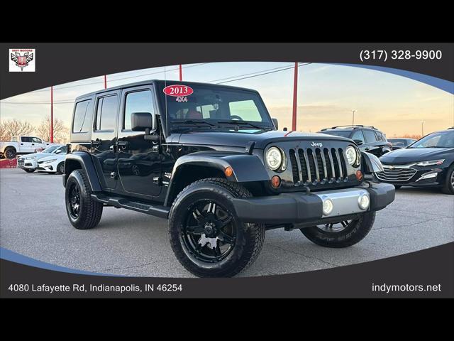 used 2013 Jeep Wrangler Unlimited car, priced at $15,995